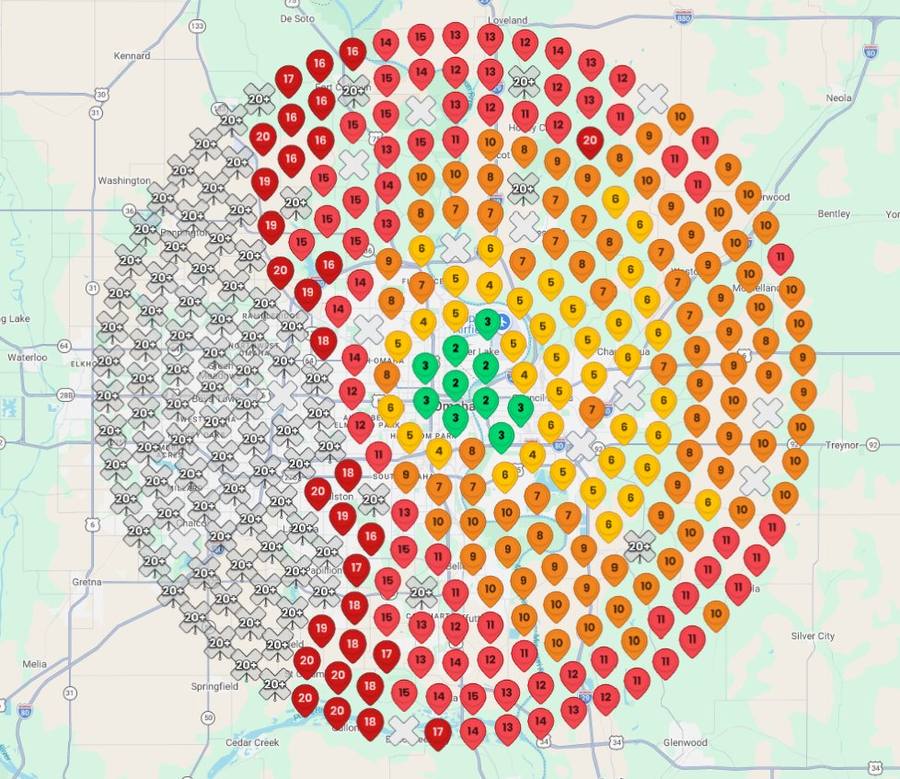 Before Torque wide grid